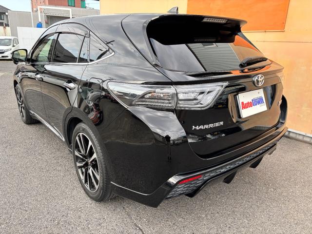 ハリアー エレガンス　Ｇ’ｓ　ワンオーナー　当店買取車両　専用エアロ　アルミホイール　９インチＳＤナビ　地デジ　フルセグ　Ｂｌｕｅｔｏｏｔｈオーディオ　バックモニター　ＣＤ　ＤＶＤ再生　ＥＴＣ車載器　スマートキー×２（9枚目）