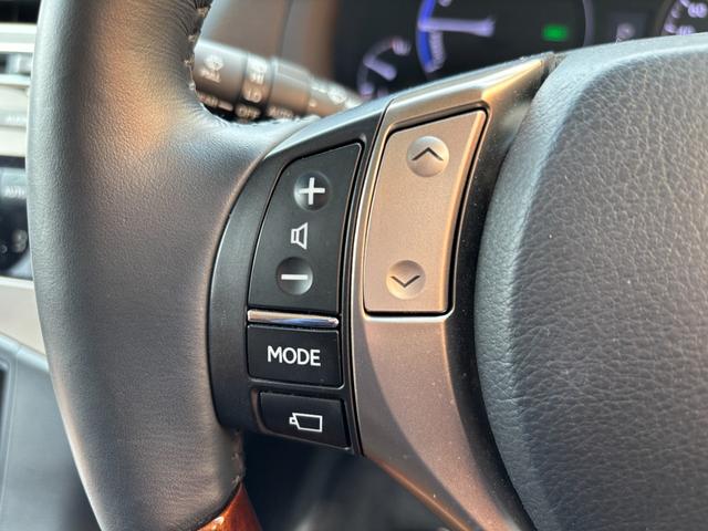 ＲＸ ＲＸ４５０ｈ　バージョンＬ　本革シート　シートベンチレーター　電動シート　ステアリングヒーター　純正ウッドハンドル　ＬＥＤヘッドライト　純正ナビ　バックモニター　サイドビューモニター　Ｂｌｕｅｔｏｏｔｈオーディオ　ＥＴＣ車載器（36枚目）