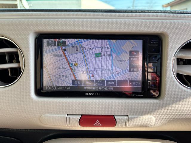 ミラココア ココアプラスＸ　ケンウッドＳＤナビ　Ｂｌｕｅｔｏｏｔｈオーディオ　ＣＤ再生　ＤＶＤ再生　地デジ　ワンセグＴＶ　ＬＥＤヘッドライト　フォグランプ　スマートキー（9枚目）