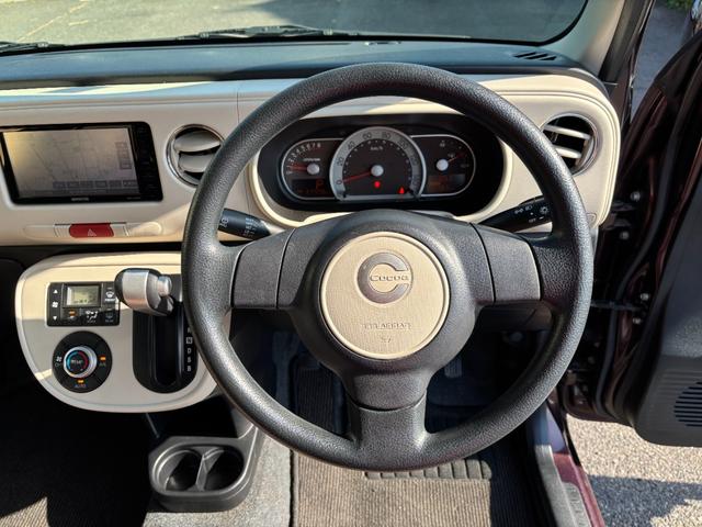 ミラココア ココアプラスＸ　ケンウッドＳＤナビ　Ｂｌｕｅｔｏｏｔｈオーディオ　ＣＤ再生　ＤＶＤ再生　地デジ　ワンセグＴＶ　ＬＥＤヘッドライト　フォグランプ　スマートキー（58枚目）