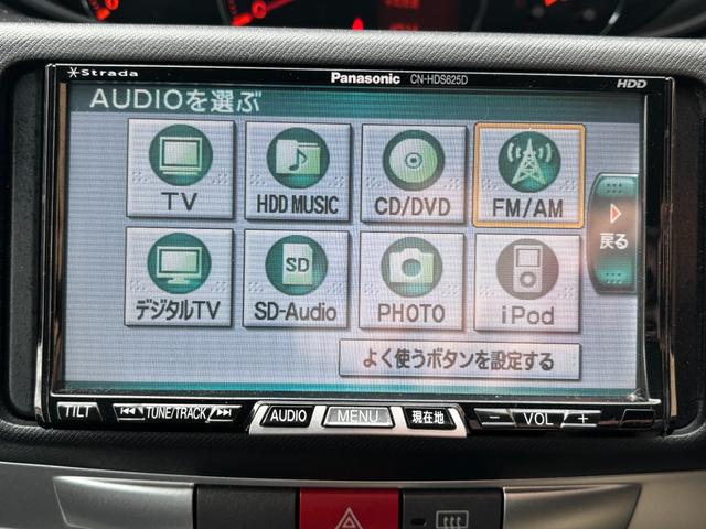 ムーヴ カスタム　Ｒ　ターボ車両　ＭＯＭＯステアリング　ストラーダＨＤＤナビ　ＣＤ再生　ＤＶＤ再生　地デジＴＶ　スマートキー　スペアキ―（44枚目）
