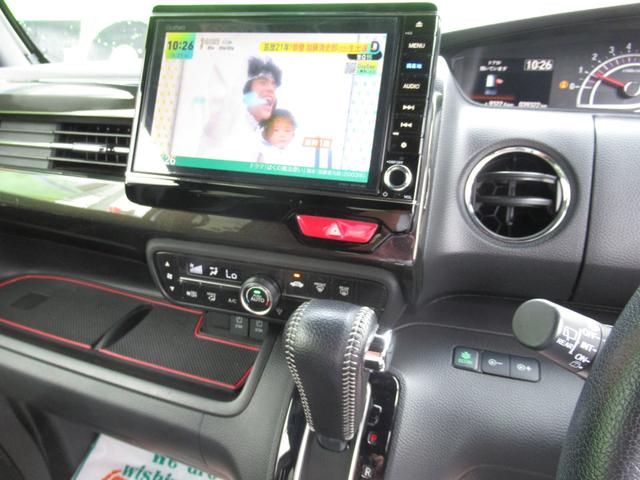 G・EXターボホンダセンシング 禁煙車/ターボ/純正8インチナビTV地デジ&Bカメラ/無限Fグリル&ルーフスポ&ドアミラーレンズ/両側電動スライド/ホンダセンシング/ウェッズ製16AW/社外マフラー/LEDヘッド&フォグ/クルーズC(14枚目)