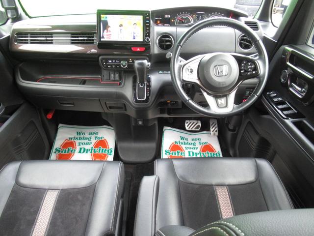 G・EXターボホンダセンシング 禁煙車/ターボ/純正8インチナビTV地デジ&Bカメラ/無限Fグリル&ルーフスポ&ドアミラーレンズ/両側電動スライド/ホンダセンシング/ウェッズ製16AW/社外マフラー/LEDヘッド&フォグ/クルーズC(17枚目)