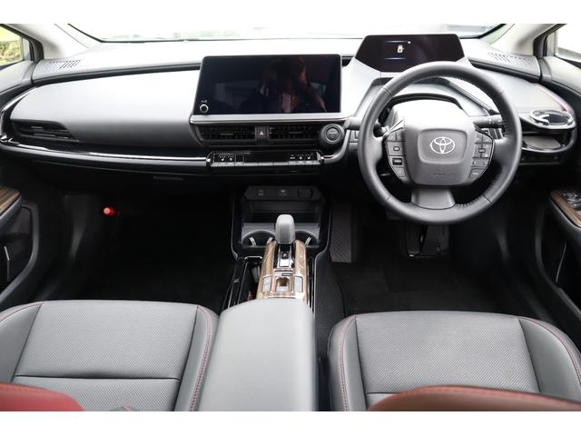 プリウス Z 禁煙車/12.3型ディスプレイオーディオTV&パノラミックビューM&ETC/アドバンスドパーク/黒革S/シートC&H&パワーS/デジタルインナーM/パワーBドア/レーダーC/純正19AW/スペアタイヤ(23枚目)