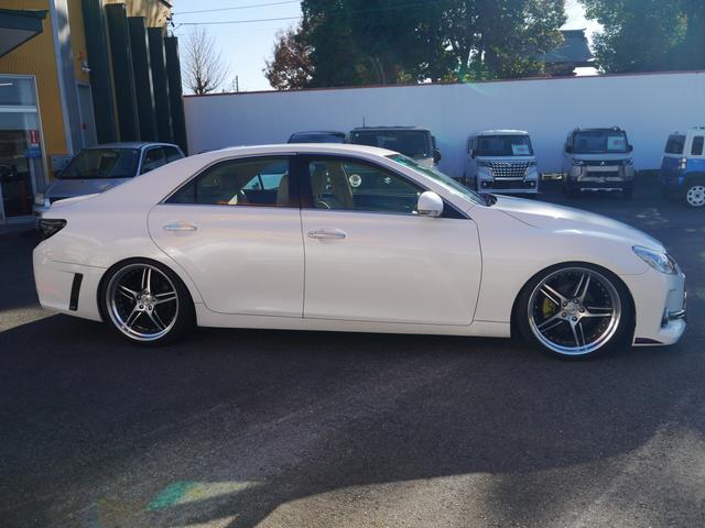 マークＸ ２５０Ｇ　リラックスセレクション　Ｇ’ｓエアロ　テイン車高調　ワークュランダル２０インチアルミ　ＥＴＣ　スマートキー　プッシュスタート（26枚目）