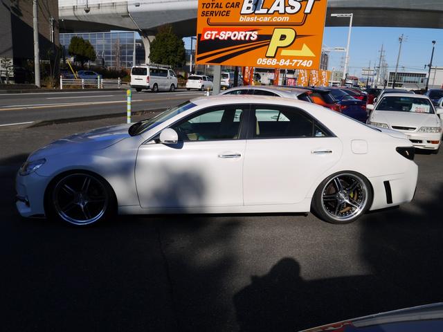 マークＸ ２５０Ｇ　リラックスセレクション　Ｇ’ｓエアロ　テイン車高調　ワークュランダル２０インチアルミ　ＥＴＣ　スマートキー　プッシュスタート（27枚目）