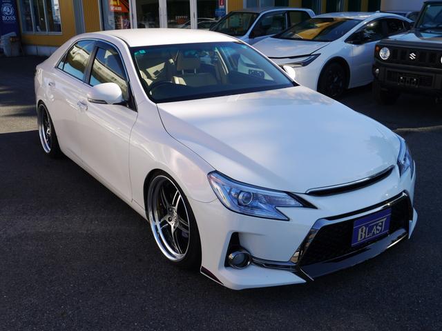 マークＸ ２５０Ｇ　リラックスセレクション　Ｇ’ｓエアロ　テイン車高調　ワークュランダル２０インチアルミ　ＥＴＣ　スマートキー　プッシュスタート（31枚目）