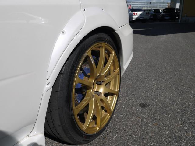 インプレッサ WRX STI Aライン Defi3連メーター エンドレスキャリパー STIクイックリリースボス オーバーフェンダー カーボンボンネット レカロフルバケ HKS車高調 ゼロスポーツフロントバンパー(13枚目)