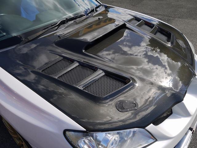 インプレッサ WRX STI Aライン Defi3連メーター エンドレスキャリパー STIクイックリリースボス オーバーフェンダー カーボンボンネット レカロフルバケ HKS車高調 ゼロスポーツフロントバンパー(16枚目)