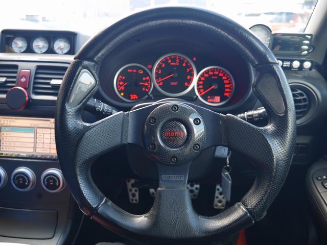 インプレッサ WRX STI Aライン Defi3連メーター エンドレスキャリパー STIクイックリリースボス オーバーフェンダー カーボンボンネット レカロフルバケ HKS車高調 ゼロスポーツフロントバンパー(20枚目)