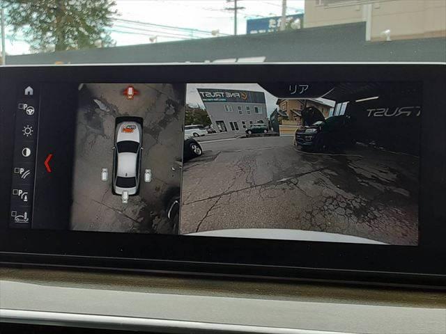 ５シリーズ ５３０ｉ　Ｍスポーツ　ハイラインパッケージ　パーキングアシストプラス　黒革シート　アラウンドビューモニター　純正タッチパネルナビ　アダプディブクルーズコントロール　ＨＵＤ　全席シートヒーター（6枚目）