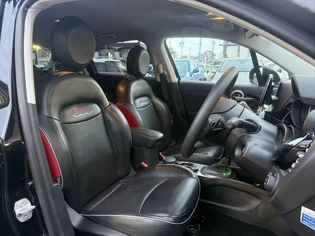 500X ブラックタイ SDナビ フルセグTV ブルーレイ再生 バックカメラ スマートキー 禁煙車 本革シート 衝突軽減ブレーキ Bluetooth レーダークルーズコントロール HIDヘッドライト シートヒーター(7枚目)