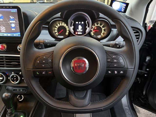 500X ブラックタイ SDナビ フルセグTV ブルーレイ再生 バックカメラ スマートキー 禁煙車 本革シート 衝突軽減ブレーキ Bluetooth レーダークルーズコントロール HIDヘッドライト シートヒーター(10枚目)