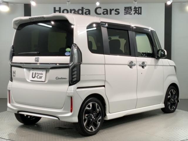 Ｎ－ＢＯＸカスタム Ｇ・Ｌターボホンダセンシング　最長５年保証　ワンオ－ナ－　ナビ　ＴＶ　フルセ　両側ＰＷスライドドア　Ｂモニタ　セキュリティー　点検記録簿　フルフラット　ＵＳＢ接続　クルーズコントロール　キーレスエントリー　ＶＳＡ　ベンチＳ　ＰＷ（49枚目）