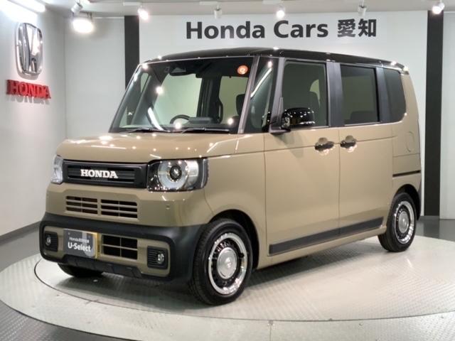 N-BOXジョイ ターボ HSENSING2ト-ン新車保証試乗車 整備記録簿 LEDヘッド ETC車載器 オートエアコン バックカメラ 両側電動ドア パワーウィンドウ キーフリー シートヒーター フルセグ スマートキー VSA(46枚目)