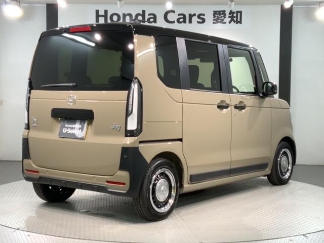 N-BOXジョイ ターボ HSENSING2ト-ン新車保証試乗車 整備記録簿 LEDヘッド ETC車載器 オートエアコン バックカメラ 両側電動ドア パワーウィンドウ キーフリー シートヒーター フルセグ スマートキー VSA(50枚目)