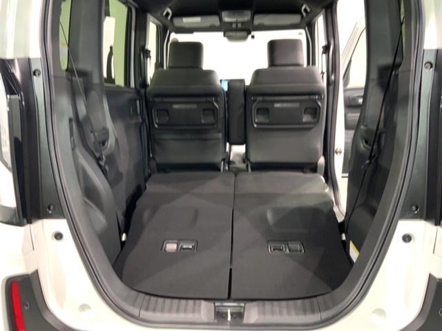 N-BOXカスタム コーディネートスタイル HSENSING新車保証試乗車ワンオーナー オートクルーズ フルフラット フルセグ対応 W電動ドア シートヒータ LED ESC リアカメラ ETC 整備記録簿 ベンチシート エアコン USB ABS(19枚目)