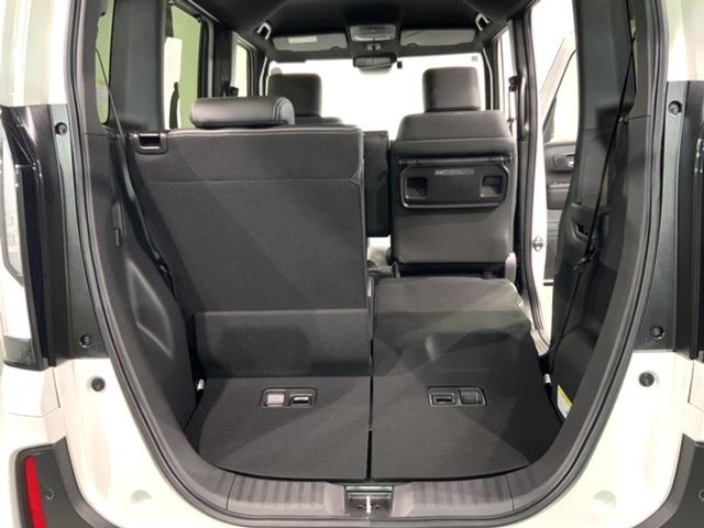 N-BOXカスタム コーディネートスタイル HSENSING新車保証試乗車ワンオーナー オートクルーズ フルフラット フルセグ対応 W電動ドア シートヒータ LED ESC リアカメラ ETC 整備記録簿 ベンチシート エアコン USB ABS(38枚目)