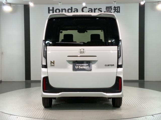 N-BOXカスタム コーディネートスタイル HSENSING新車保証試乗車ワンオーナー オートクルーズ フルフラット フルセグ対応 W電動ドア シートヒータ LED ESC リアカメラ ETC 整備記録簿 ベンチシート エアコン USB ABS(49枚目)
