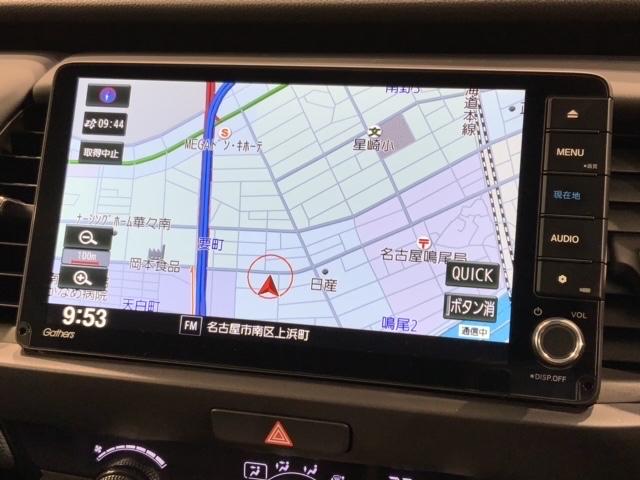 フィット e:HEVホーム H SENSING 新車保証 試乗車 ワンオ-ナ- ナビVXU-245FTi TV Rカメラ BTオ-ディオ ETC LEDライト VSA クルコン スマ-トキ- スペアキ- 盗難防止装置 整備記録簿(6枚目)