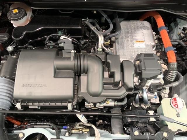 フィット e:HEVホーム H SENSING 新車保証 試乗車 ワンオ-ナ- ナビVXU-245FTi TV Rカメラ BTオ-ディオ ETC LEDライト VSA クルコン スマ-トキ- スペアキ- 盗難防止装置 整備記録簿(44枚目)