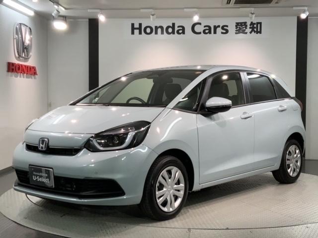 フィット e:HEVホーム H SENSING 新車保証 試乗車 ワンオ-ナ- ナビVXU-245FTi TV Rカメラ BTオ-ディオ ETC LEDライト VSA クルコン スマ-トキ- スペアキ- 盗難防止装置 整備記録簿(46枚目)