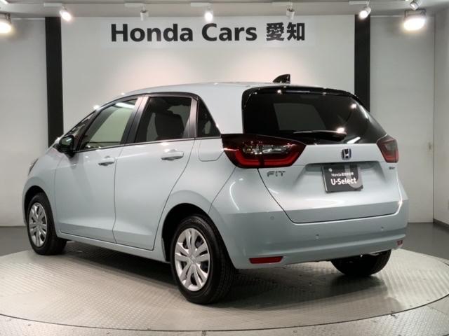 フィット e:HEVホーム H SENSING 新車保証 試乗車 ワンオ-ナ- ナビVXU-245FTi TV Rカメラ BTオ-ディオ ETC LEDライト VSA クルコン スマ-トキ- スペアキ- 盗難防止装置 整備記録簿(48枚目)