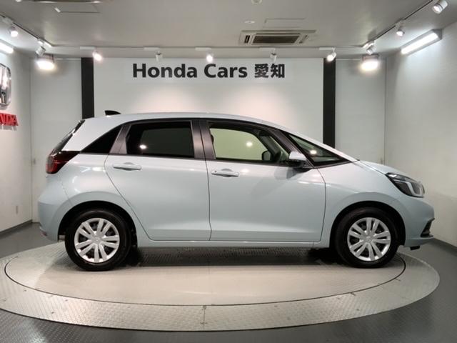 フィット e:HEVホーム H SENSING 新車保証 試乗車 ワンオ-ナ- ナビVXU-245FTi TV Rカメラ BTオ-ディオ ETC LEDライト VSA クルコン スマ-トキ- スペアキ- 盗難防止装置 整備記録簿(51枚目)