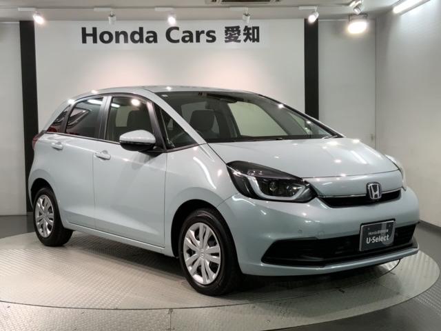 フィット e:HEVホーム H SENSING 新車保証 試乗車 ワンオ-ナ- ナビVXU-245FTi TV Rカメラ BTオ-ディオ ETC LEDライト VSA クルコン スマ-トキ- スペアキ- 盗難防止装置 整備記録簿(52枚目)