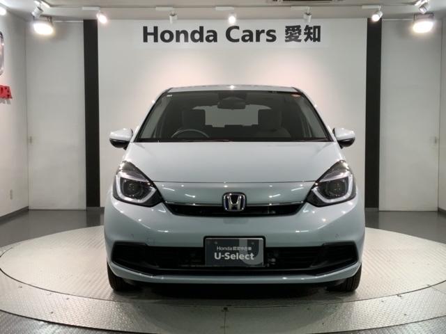 フィット e:HEVホーム H SENSING 新車保証 試乗車 ワンオ-ナ- ナビVXU-245FTi TV Rカメラ BTオ-ディオ ETC LEDライト VSA クルコン スマ-トキ- スペアキ- 盗難防止装置 整備記録簿(53枚目)