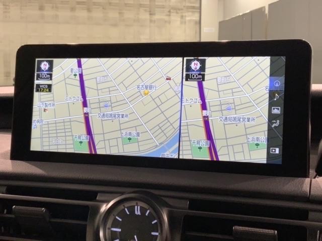 ＩＳ ＩＳ３５０Ｆスポーツ　革シート　最長５年保証　純正ナビ　ＴＶ　Ｒカメラ　ＢＴオ－ディオ　ＤＶＤ　衝突軽減Ｂ　ＥＴＣ　ＬＥＤライト　横滑り防止　シ－トヒ－タ－　クルコン　アルミ　スマ－トキ－　スペアキー　盗難防止装置ＡＡＣ（5枚目）