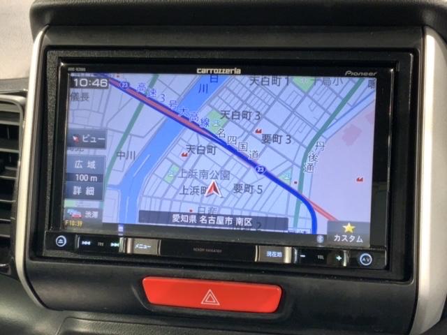 ギャザズナビ搭載です。知らない道も安心ですね！