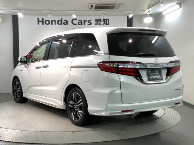 オデッセイハイブリッド ハイブリッドアブソルート・ホンダセンシング H SENSING 1年保証 TV Rカメラ ドラレコ ETC LEDライト 両側電動ドア VSA アルミ スマ-トキ- スペアキー 盗難防止装置 整備記録簿 ドアバイザ- AAC Wエアバッグ(48枚目)