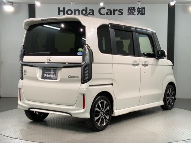 N-BOXカスタム G・Lホンダセンシング 最長5年保証 ワンオ-ナ- ナビVXM-184Ci RカメラBTオ-ディオ ETC LEDライト VSA アルミ スマ-トキ- スペアキー 盗難防止装置 整備記録簿 ドアバイザ- ベンチシ-ト AAC(50枚目)