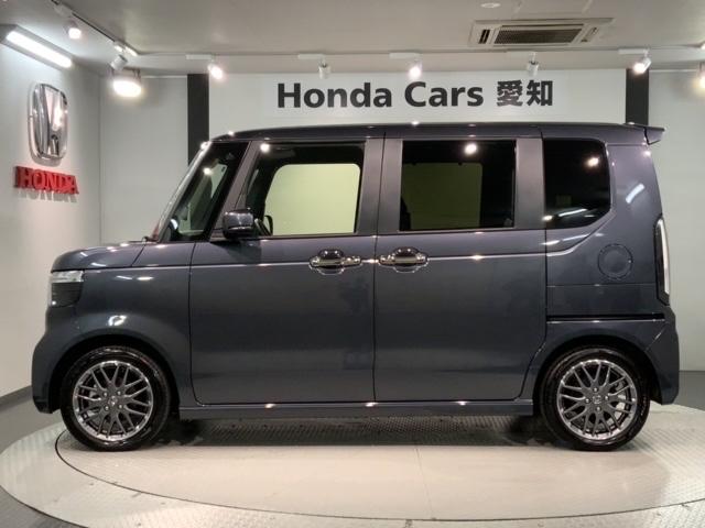 Ｎ－ＢＯＸカスタム ターボ　Ｈ　ＳＥＮＳＩＮＧ　新車保証　試乗車　ワンオ－ナ－　ナビＬＸＵ－２４２ＮＢｉ　ＴＶ　Ｒカメラ　ＣＤ録音　ＢＴオ－ディオ　ＤＶＤ　シ－トヒ－タ－　ＥＴＣ　ＬＥＤライト　両側電動ドア　ＶＳＡ　スマ－トキ－（47枚目）
