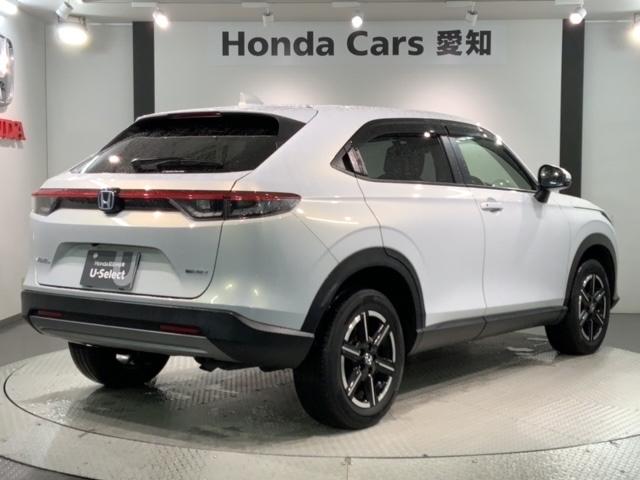 ヴェゼル ｅ：ＨＥＶＸ　Ｈ　ＳＥＮＳＩＮＧ　最長５年保証　ワンオーナー　純正ナビ　ＴＶ　Ｒカメラ　ＢＴオ－ディオ　ドラレコ　ＥＴＣ　ＬＥＤライト　ＶＳＡ　シートヒーター　クルコン　アルミ　フォグ　スマートキー　盗難防止装置（50枚目）