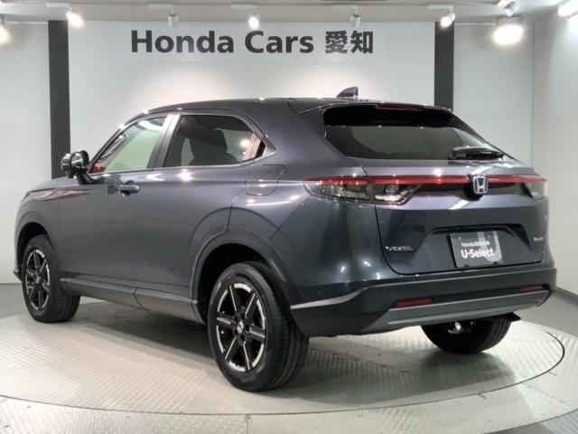 ヴェゼル e:HEVX H SENSING 最長5年保証 ワンオーナー 純正ナビ TV Rカメラ BTオ-ディオ ドラレコ ETC LEDライト VSA クルコン アルミ フォグ スマートキー 盗難防止装置 整備記録簿 PW(48枚目)