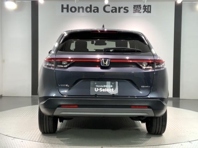 ヴェゼル e:HEVX H SENSING 最長5年保証 ワンオーナー 純正ナビ TV Rカメラ BTオ-ディオ ドラレコ ETC LEDライト VSA クルコン アルミ フォグ スマートキー 盗難防止装置 整備記録簿 PW(49枚目)