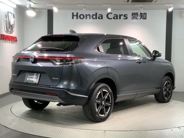 ヴェゼル e:HEVX H SENSING 最長5年保証 ワンオーナー 純正ナビ TV Rカメラ BTオ-ディオ ドラレコ ETC LEDライト VSA クルコン アルミ フォグ スマートキー 盗難防止装置 整備記録簿 PW(50枚目)