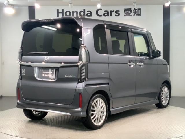 N-BOXカスタム Lターボ H SENSING 最長5年保証 ワンオ-ナ- ナビVXM-214VFi TV Rカメラ CD録音 BTオ-ディオ DVD シ-トヒ-タ- ETC LEDライト 両側電動ドア VSA クルコン AAC(50枚目)