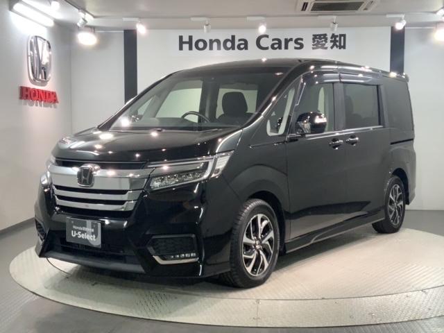 ステップワゴンスパーダ スパーダホンダセンシング　最長５年保証　ナビＶＸＭ－１９７ＶＦＮｉ　ＴＶ　Ｒカメラ　ＣＤ録音　ＢＴオ－ディオ　ＤＶＤ　ＥＴＣ　ＬＥＤライト　両側電動ドア　ＶＳＡ　クルコン　アルミ　スマ－トキ－　盗難防止装置　整備記録簿　ＡＡＣ（46枚目）