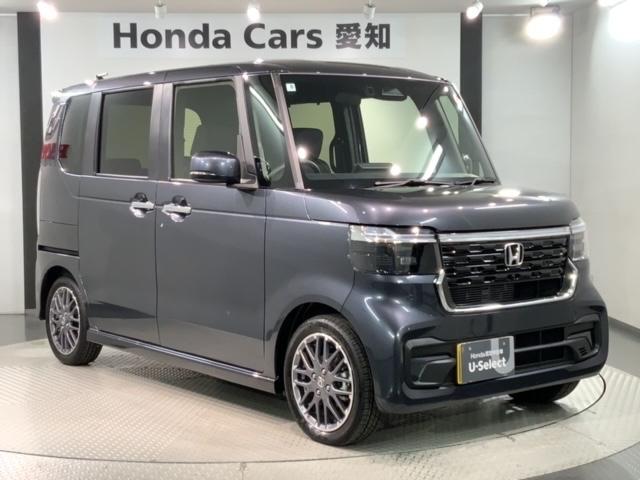 Ｎ－ＢＯＸカスタム ターボ　評価６　禁煙　新車保証継承　試乗車　ホンダセンシング　ナビＬＸＵ－２４２ＮＢｉ　ＴＶ　Ｒカメラ　ＣＤ録音　Ｂｌｕｅｔｏｏｔｈ　Ａｐｐｌｅｃａｒｐｌａｙ　Ａｎｄｒｏｉｄａｕｔｏ　ＥＴＣ　両側電動ドア（52枚目）