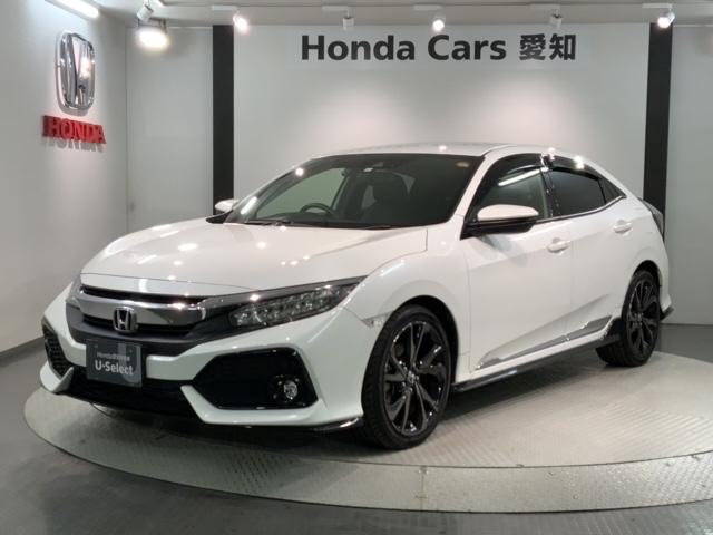 シビック ハッチバック　評価４．５　禁煙　ワンオーナー　革シ－ト　最長５年保証　ワンオ－ナ－　ナビＶＸＭ－１９４ＶＦｉ　ＴＶ　Ｒカメラ　Ｂｌｕｅｔｏｏｔｈ　ＤＶＤ　ドラレコ　ＥＴＣ　ＬＥＤライト　ＶＳＡ　シ－トヒ－タ　アルミ（46枚目）