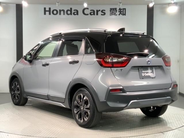 フィット ｅ：ＨＥＶクロスター　評価４．５　禁煙車　ワンオーナー　２ト－ン　最長５年保証　ホンダセンシング　純正ナビ　ＴＶ　Ｒカメラ　Ｂｌｕｅｔｏｏｔｈ　Ａｐｐｌｅｃａｒｐｌａｙ　Ａｎｄｒｏｉｄａｕｔｏ　前後ドラレコ　ＥＴＣ２．０（48枚目）