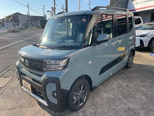 タント ファンクロスリミテッド　届出済未使用車　ブレーキサポート　アイドリングストップ　両側電動スライドドア　ＬＥＤヘッドライト　シートヒーター　スマートキー　プッシュスタート　オートライト（3枚目）