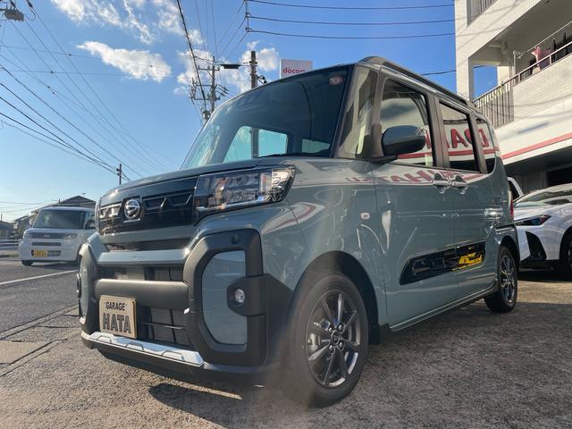 タント ファンクロスリミテッド　届出済未使用車　ブレーキサポート　アイドリングストップ　両側電動スライドドア　ＬＥＤヘッドライト　シートヒーター　スマートキー　プッシュスタート　オートライト（4枚目）