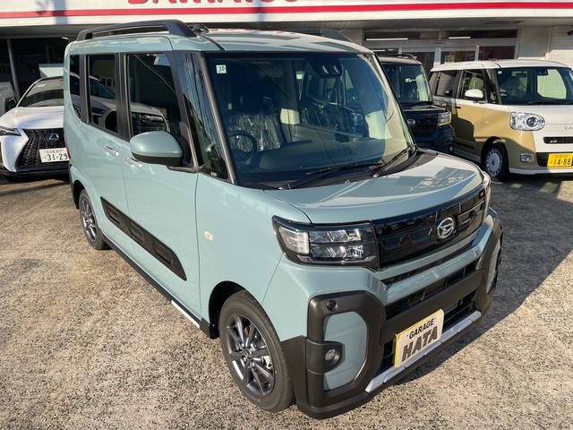 タント ファンクロスリミテッド　届出済未使用車　ブレーキサポート　アイドリングストップ　両側電動スライドドア　ＬＥＤヘッドライト　シートヒーター　スマートキー　プッシュスタート　オートライト（5枚目）