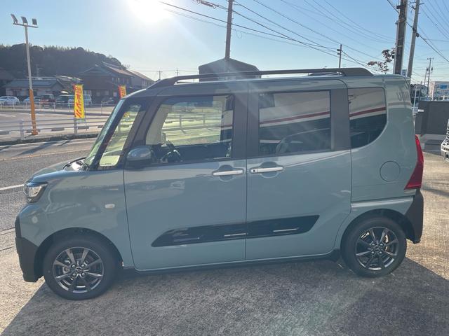 タント ファンクロスリミテッド　届出済未使用車　ブレーキサポート　アイドリングストップ　両側電動スライドドア　ＬＥＤヘッドライト　シートヒーター　スマートキー　プッシュスタート　オートライト（8枚目）