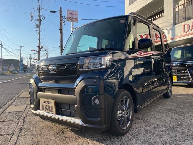 タント ファンクロス　届出済未使用車　ブレーキサポート　アイドリングストップ　両側電動スライドドア　ＬＥＤヘッドライト　シートヒーター　スマートキー　プッシュスタート　オートライト（4枚目）