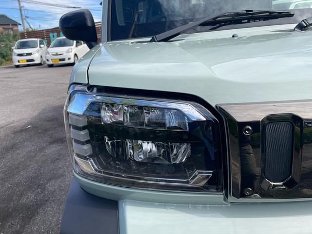 タフト Ｇ　ダーククロムベンチャー　届出済未使用車　クリアランスソナー　パノラマルーフ　衝突軽減システム　ＬＥＤヘッドライト　オートライト　スマートキー　アイドリングストップ　電動格納ミラー　シートヒーター（8枚目）